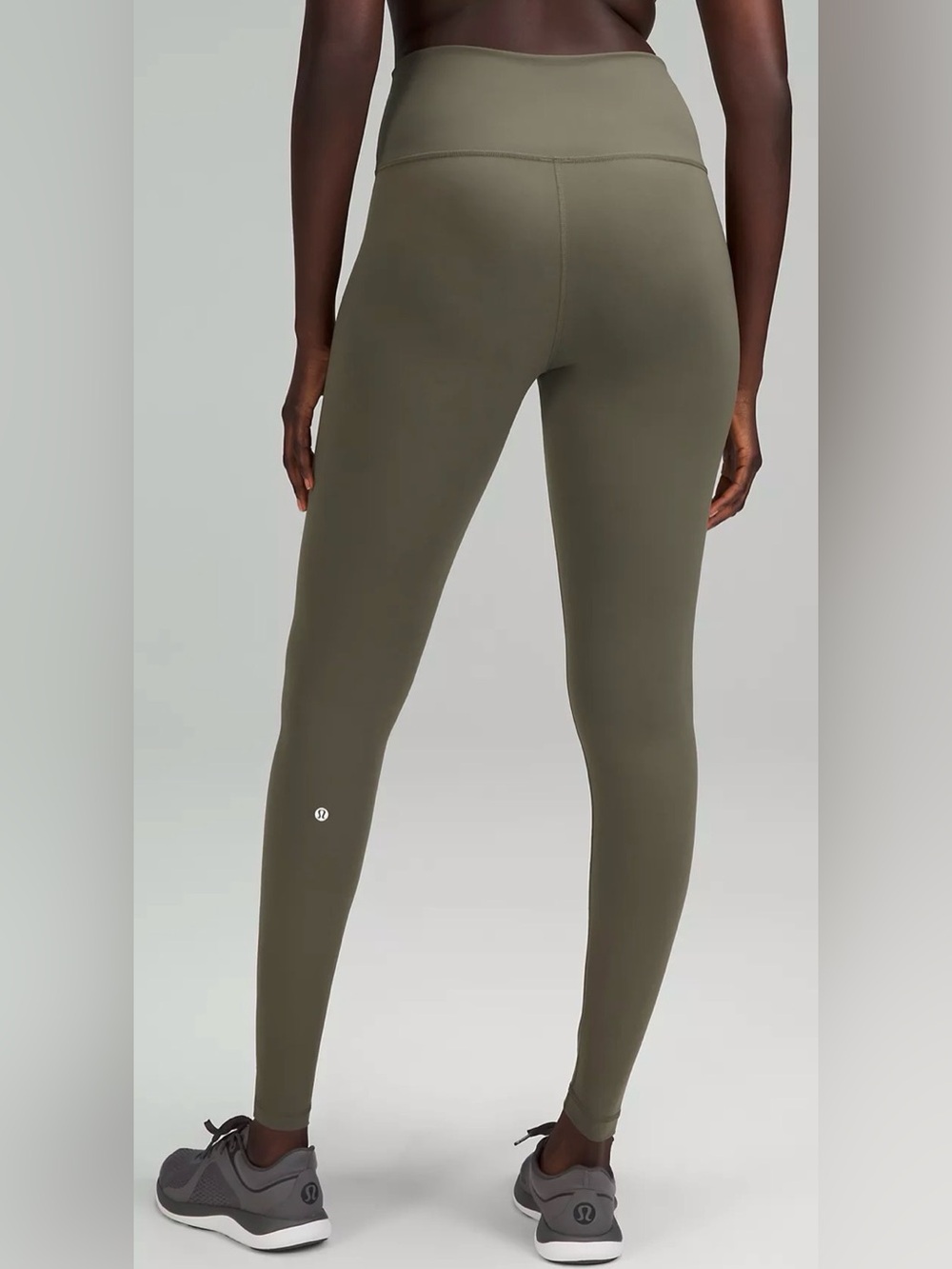 lululemon athletica Wunder Train High-Rise Leggings - Olive Green/Army Green